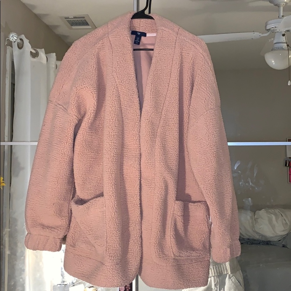 Pink sweater